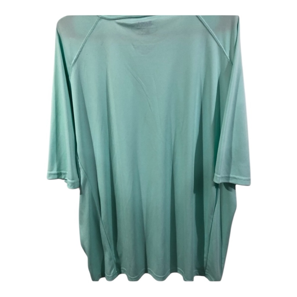 Beach Bros. Men’s Aqua Green Short Sleeve Tee Shirt Size XXL - Picture 2 of 6